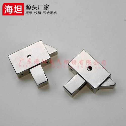 按压式门锁 机械设备门自动关门门扣锁简易式门锁搭扣DK637碰撞锁 - 图1