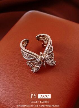 复古手饰食指vintage小众中古感