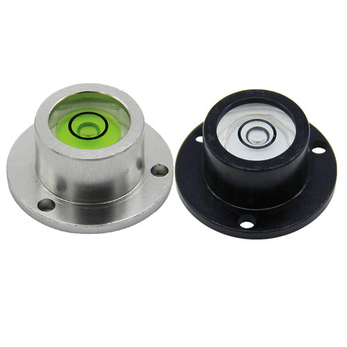 全金属水平仪高精度水平气泡便携水准仪牛眼式水准泡法兰盘水平珠 - 图1