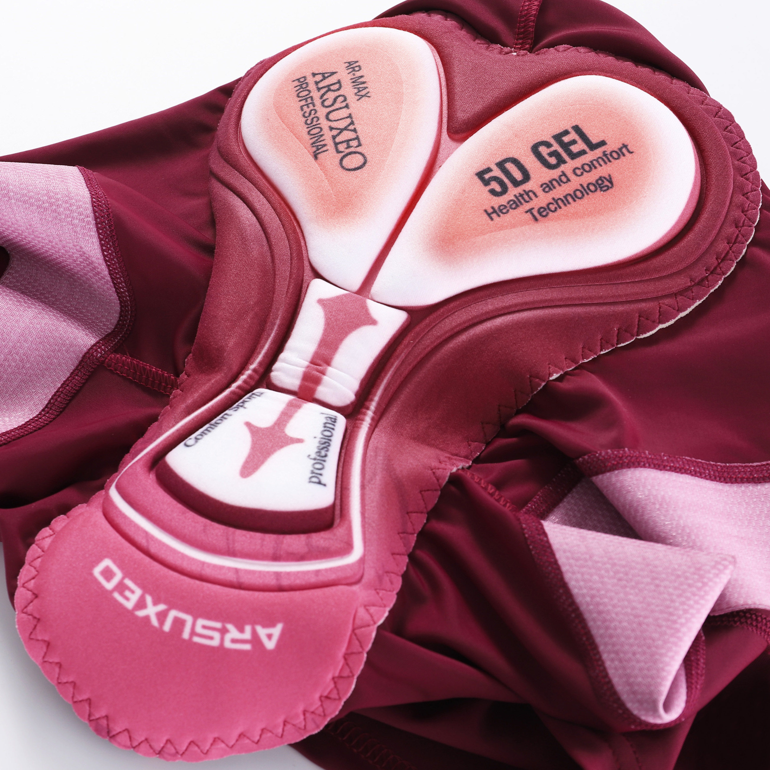 ARSUXEO bicycle underwear for women dynamic bicycle riding pants silicone pad shock-absorbing and breathable four seasons mountain equipment