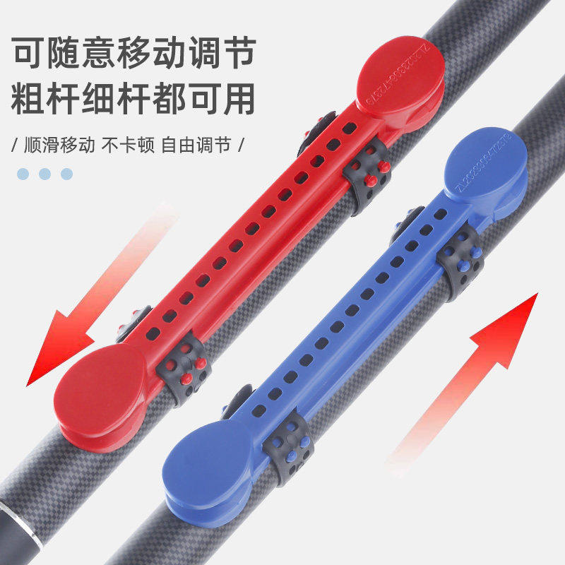 鱼竿绕线器通用款鱼竿收线器绕线卡手竿配件快速收线器钓鱼用品装