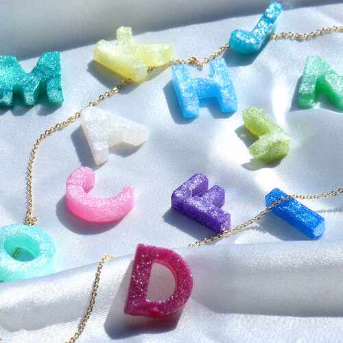 钻闪彩胶6色12色24色彩色uv滴胶组合套装手工饰品填色材料 - 图1