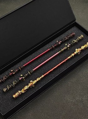 黑神话悟空游戏周边30CM齐天大圣如意金箍棒全金属工艺品摆件模型