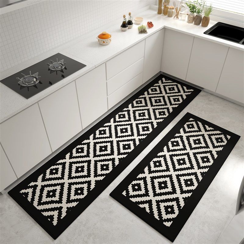 厨房地垫防滑防油可擦免洗吸水耐脏垫子专用脚垫长条地毯2025新款,淘宝优惠券,粉丝福利购,淘宝优惠卷
