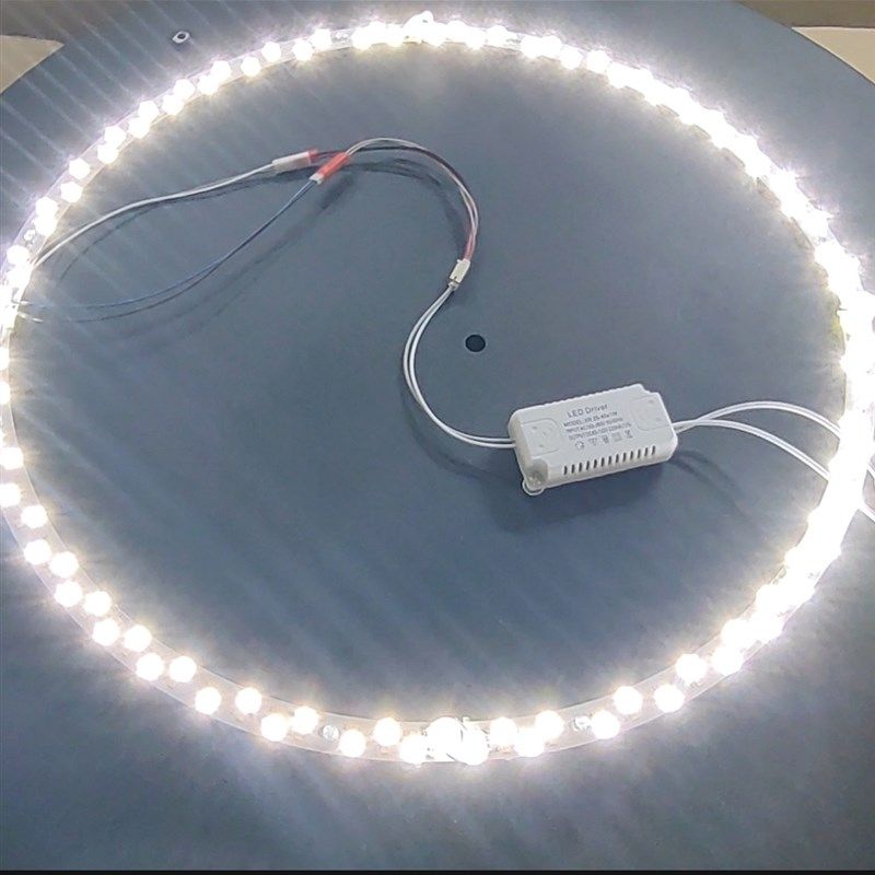 圆形吸顶灯配件单色白光暖光一套40瓦白光灯灯芯外径40-45-50CM,淘宝优惠券,粉丝福利购,淘宝优惠卷