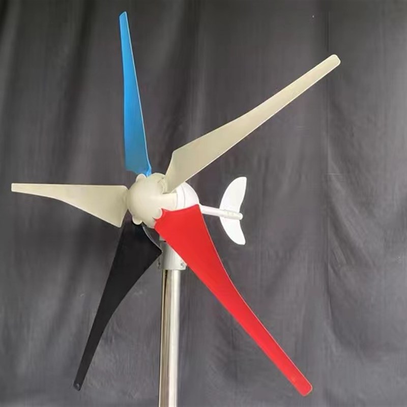 足功率小型风力发电机家用风光互补路灯户外船用1000W12V24V220V - 图0