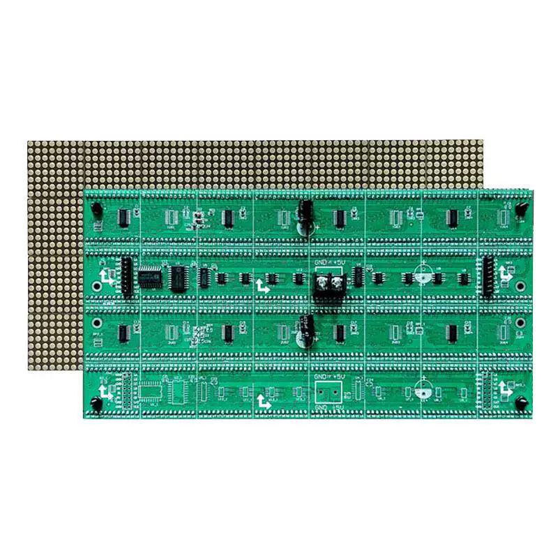 Площадка/плата блока поверхности матричного разложения F.0 dot matrix surface patch unit board LE indoor single AWW dual color dynamic LED display module D rolling away advertising screen