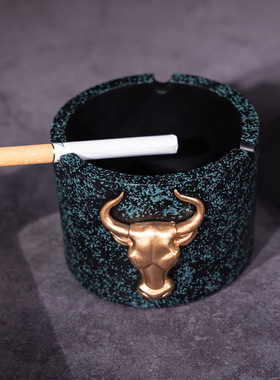 极速多款b欧美创意树脂烟灰缸动物复古家居实用客厅办公室装饰品