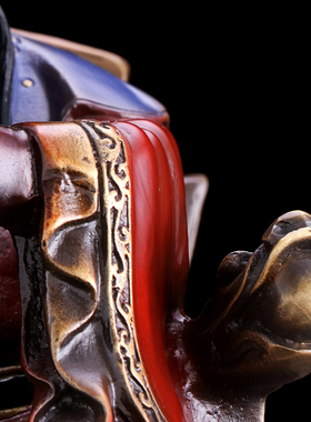 新品台湾纯铜龙五爷佛像摆件彩铜五爷龙I王爷财神广济龙王家用供