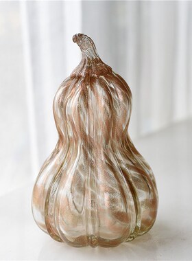 每周一三五10点上新/法式田园风彩色琉璃玻璃摆件家居台面装饰品