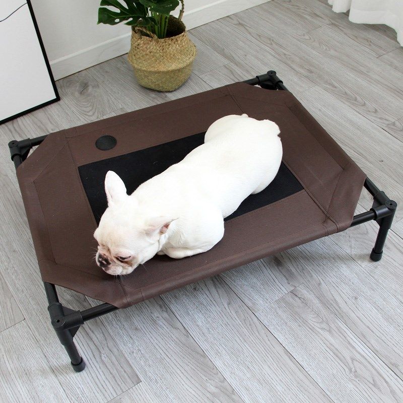 春夏防潮狗狗宠物床柯基法斗狗床泰迪犬网面透气可拆洗金毛行军床,淘宝优惠券,粉丝福利购,淘宝优惠卷