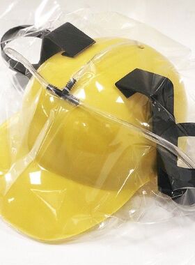 户外啤酒帽懒人工人喝饮料头