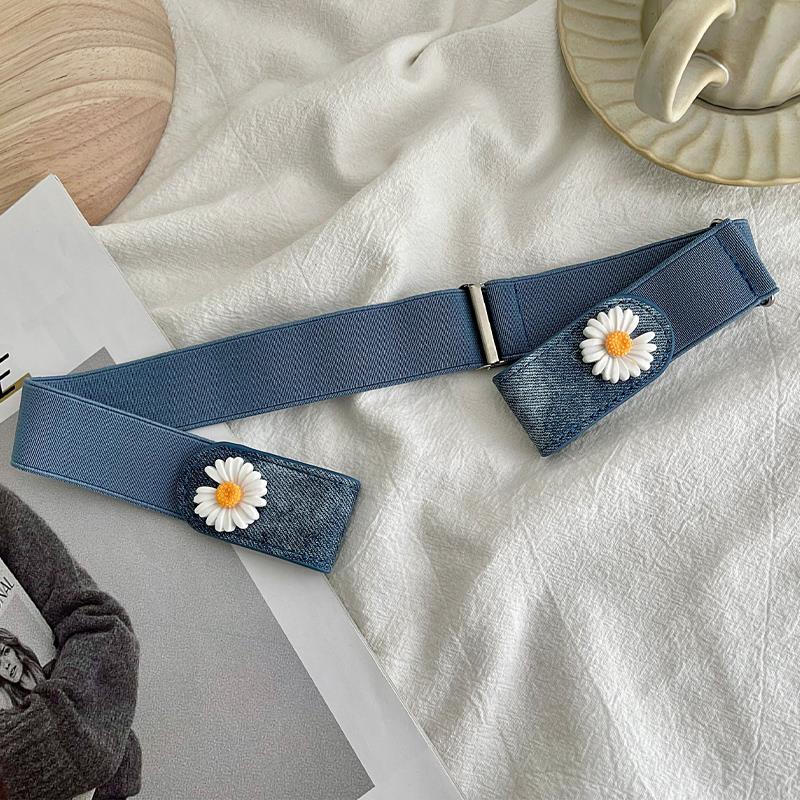 日本无印MUI懒人皮带隐形无痕裤带男女生弹力松紧无孔军训牛仔裤