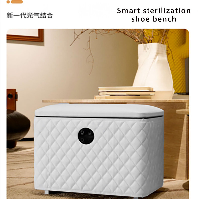 JRUIJ智能烘鞋器除臭杀菌鞋烘干机消毒凳子意式轻奢高级感换鞋凳,淘宝优惠券,粉丝福利购,淘宝优惠卷