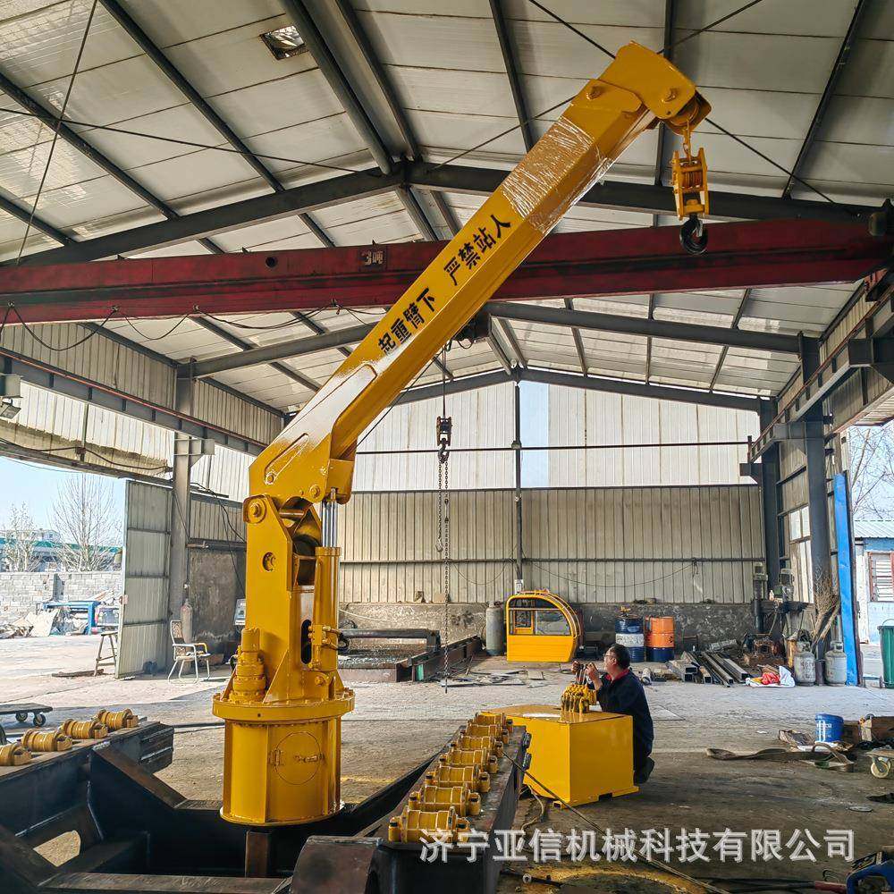 固定式船吊60度液压旋转船用起重机码头装卸吊车船用克令吊,淘宝优惠券,粉丝福利购,淘宝优惠卷