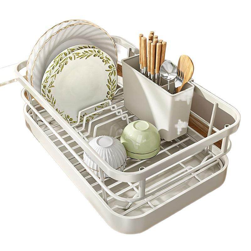 厨房碗架沥水架多功能碗盘碟子置物台面餐具放碗筷碗柜家用收纳盒,淘宝优惠券,粉丝福利购,淘宝优惠卷