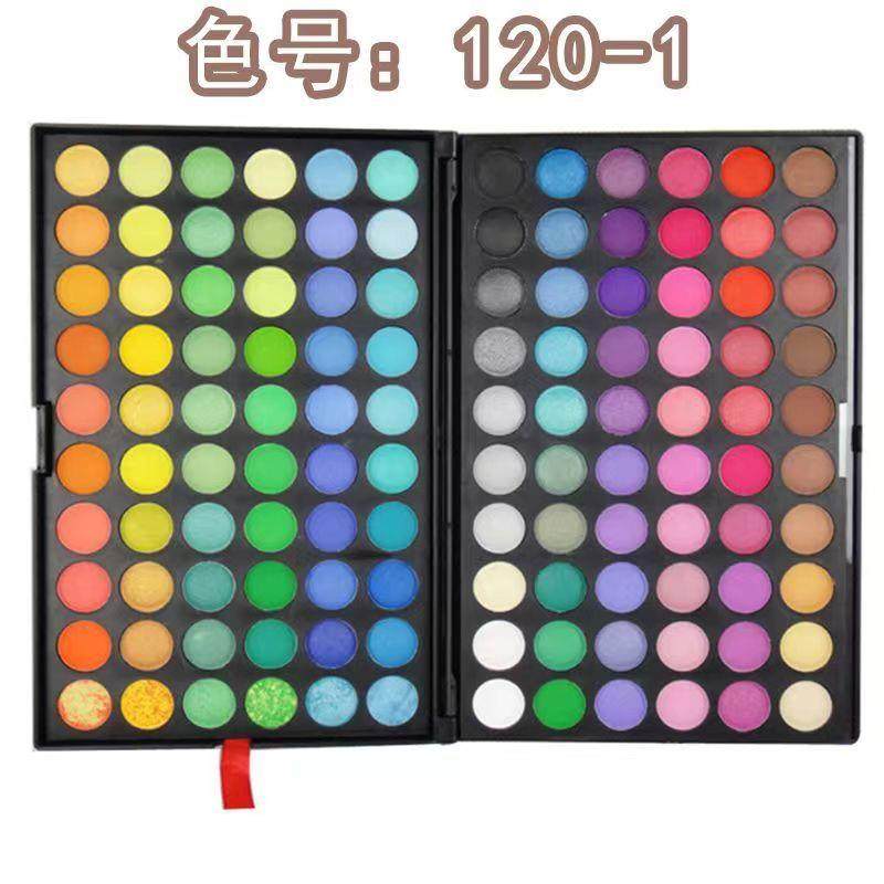 扭扭棒上色粉120色粉扭扭棒妆珠光哑光扭扭棒上色大地色彩盘防水,淘宝优惠券,粉丝福利购,淘宝优惠卷