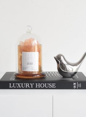 现代高级感样板间酒柜艺术陈列家居装饰品摆件设计师小众高档摆设