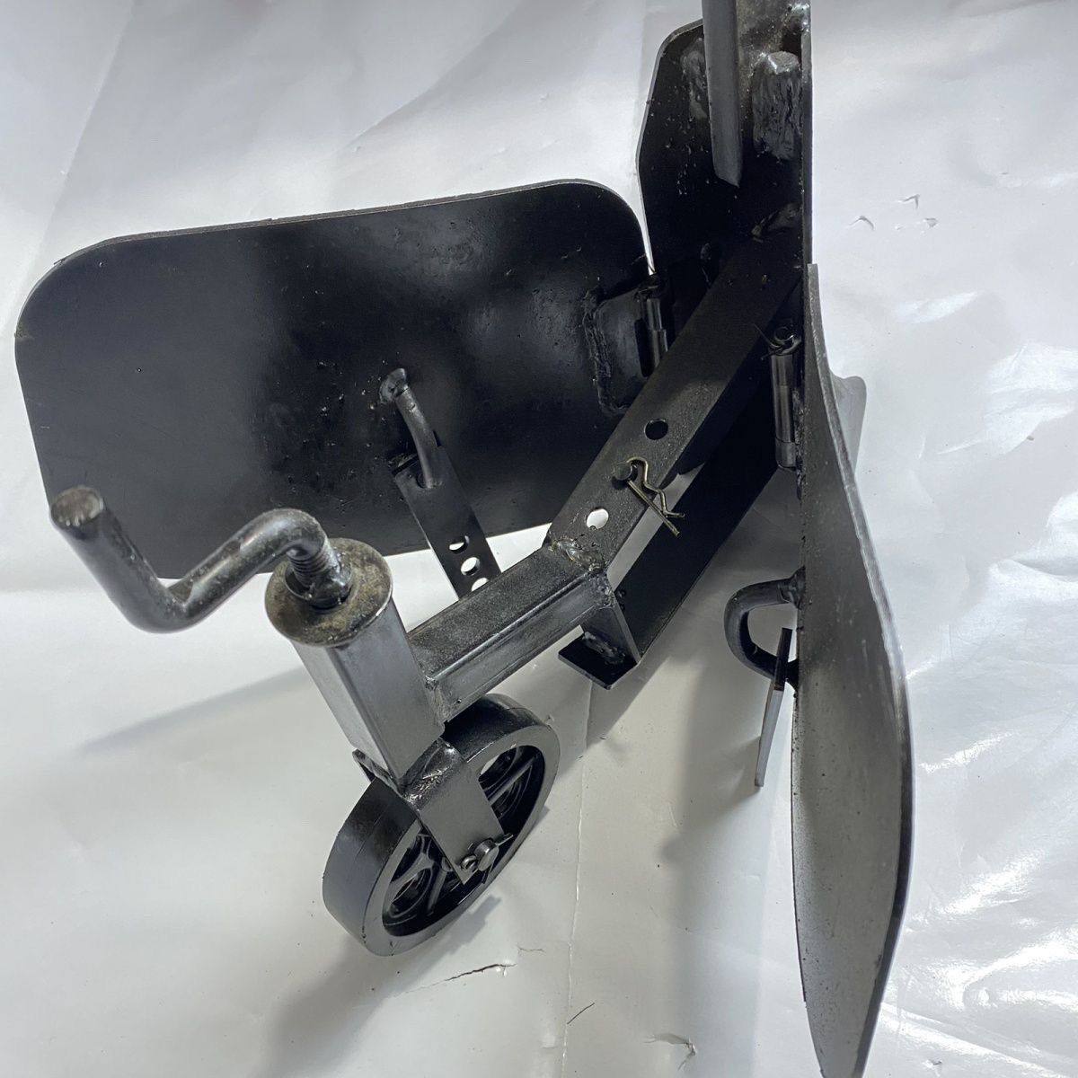 加厚开沟犁微耕机通用翻土豁地培土带轮可调宽度20-40CM微耕机配,淘宝优惠券,粉丝福利购,淘宝优惠卷