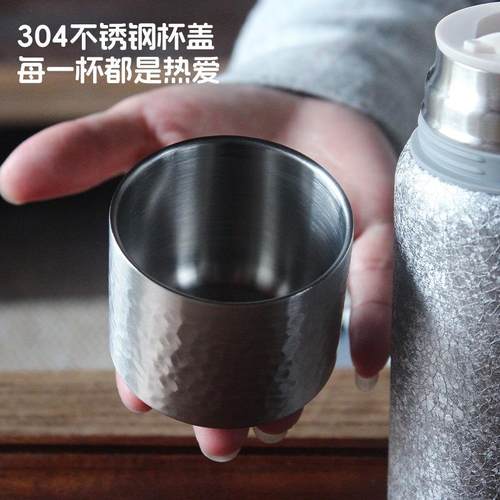 纯钛保温杯二代钛双层养生钛杯焖茶杯子304内胆茶水分离商务礼品 - 图2