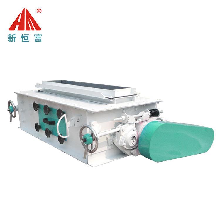 Hengfu Machinery Double Roller Crushing Equipment Aquatic Products Crusher Equipment Grain and Grain Pellet Crusher