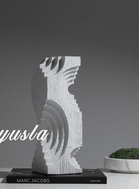 简约意式客厅电视柜餐厅柜售楼处玄关书房办公室酒店摆件软装饰品