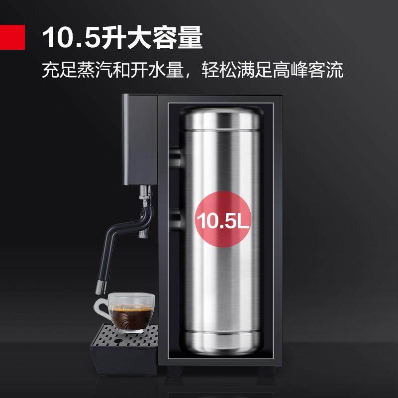 德玛仕商用蒸汽奶泡机开水开水蒸汽一体机步进开水器咖啡NPJ-10,淘宝优惠券,粉丝福利购,淘宝优惠卷