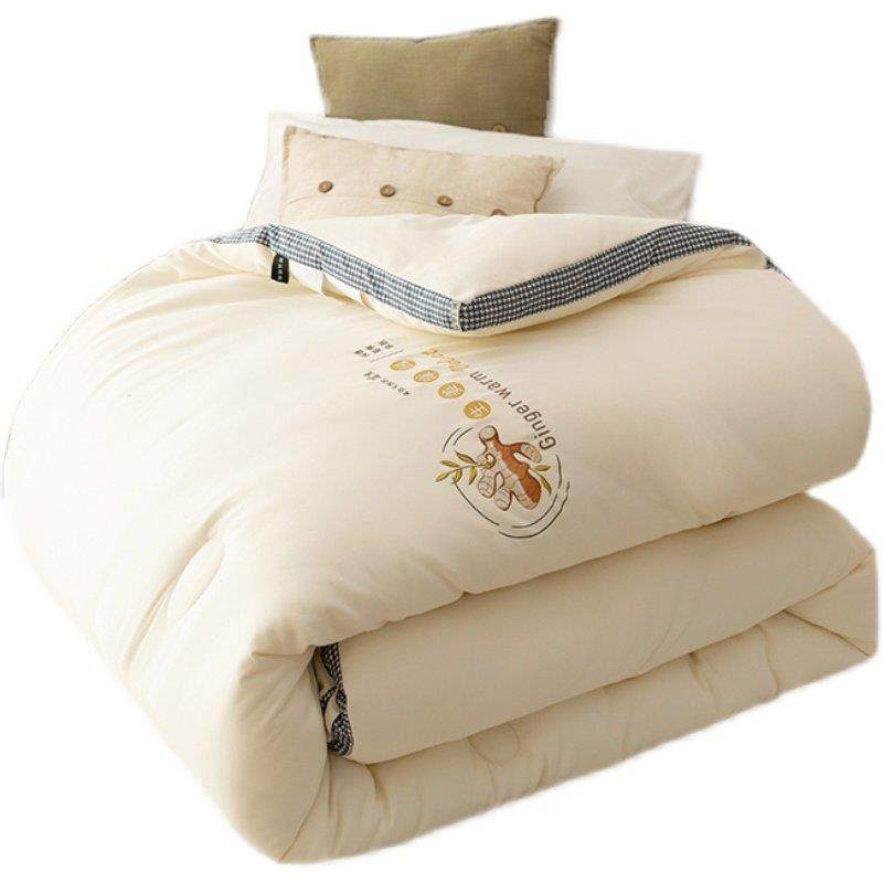 秋季新品立体春秋被生姜暖绒加厚保暖冬被四季通用床上用品被芯,淘宝优惠券,粉丝福利购,淘宝优惠卷