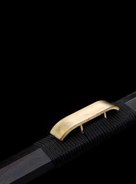 侍诚君临汉剑花纹钢烧刃八面玲珑