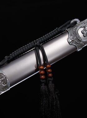 龙泉市刀剑影视高锰钢环手唐清剑