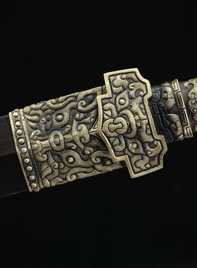 龙泉市刀剑花纹钢八面汉剑影视