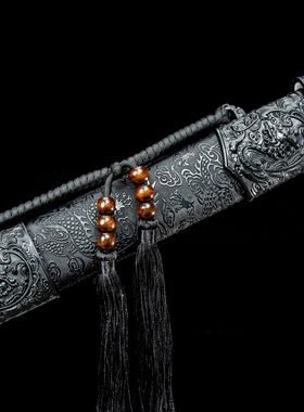 龙泉市刀剑高锰钢防身唐横刀影视