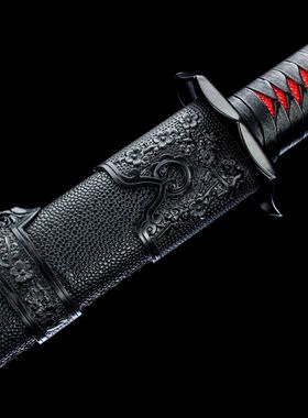 龙泉市刀剑高锰钢唐横刀双手