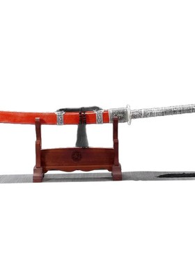 康熙战刀龙泉市刀剑花纹钢一体