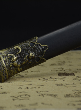 龙泉市金属工艺品收藏八面剑