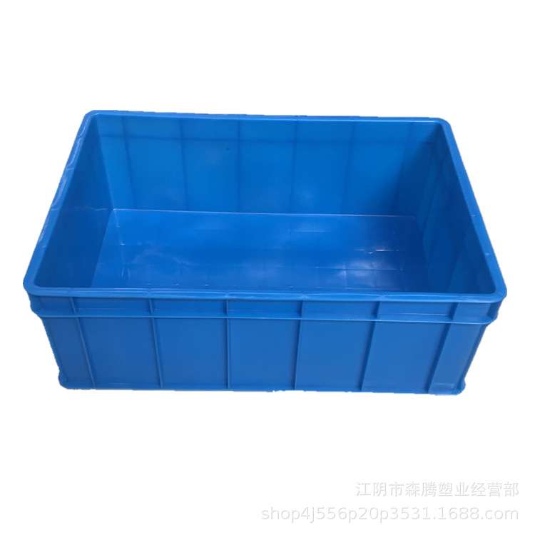 655箱：外径：655*455*225mm  内径：615*425*215mm塑料周转箱 - 图3