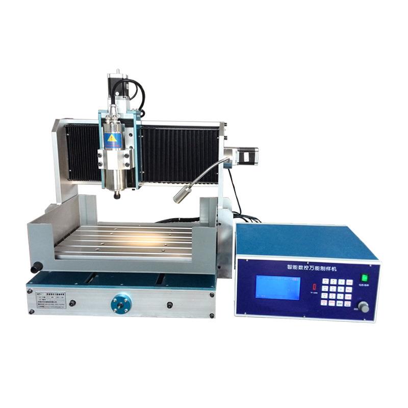 Intelligent numerical control prototype non-metallic plate strip notch milling and cutting plastic dumbbell-shaped test plate testing