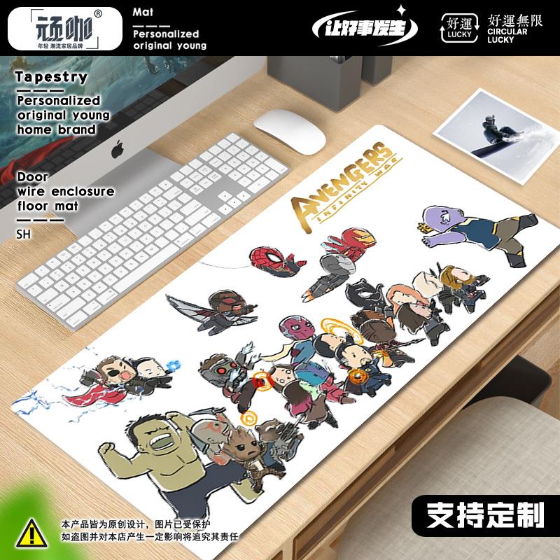 鼠标垫桌垫办公漫威键盘垫笔记本办公桌键盘垫创意定制创意鼠标垫 - 图3