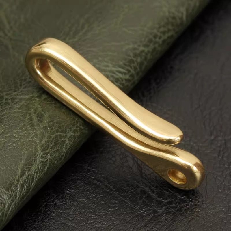 黄铜钥匙扣！U型钩子黄铜手工腰挂铜马蹄扣手工财布钩子 铜挂钩,淘宝优惠券,粉丝福利购,淘宝优惠卷