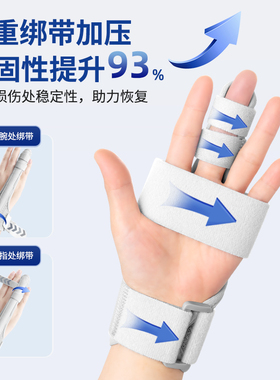 护手指骨折固定支具夹板肌腱护具
