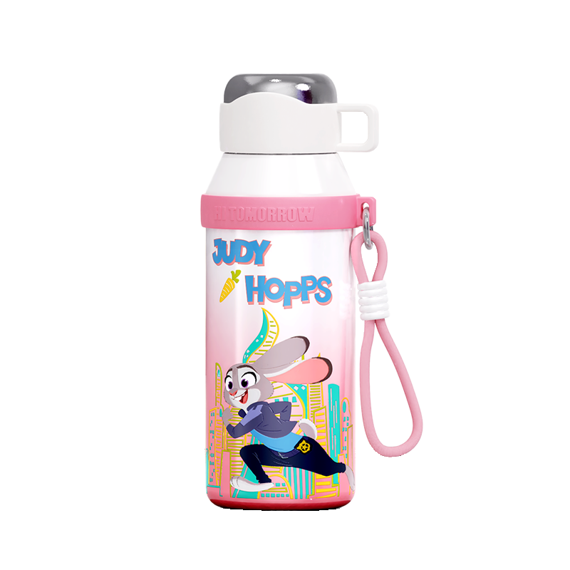 DASHA大莎疯狂动物城联名朱迪尼克保温杯2025新款吸管水杯子礼物,淘宝优惠券,粉丝福利购,淘宝优惠卷