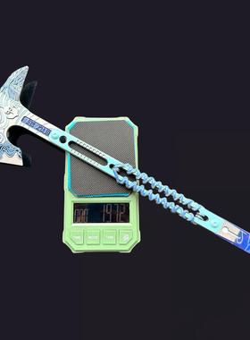 三角洲游戏周边黑海战斧头武器模型全金属工艺品收藏兵器摆件礼物