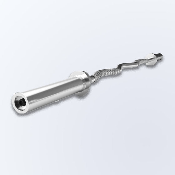 Barbell bar Olympic bar squat big and small hole bearing household 1.8m 2.2m straight bar 1.2 curved bar weightlifting fitness special