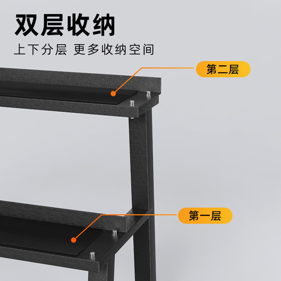 Multifunctional kettlebell rack kettlebell set