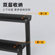 Multifunctional kettlebell rack kettlebell set