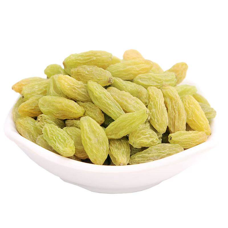 新疆吐鲁番葡萄干新疆特产绿色葡萄干果蜜饯零食小吃无核果 - 图2