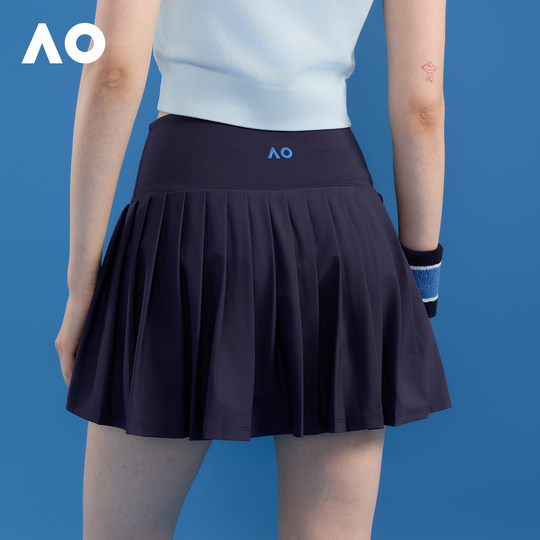 AO Открытый чемпионат Австралии по теннису, модная универсальная юбка, быстросохнущая дышащая теннисная юбка, спортивная плиссированная юбка с лепестками для женщин