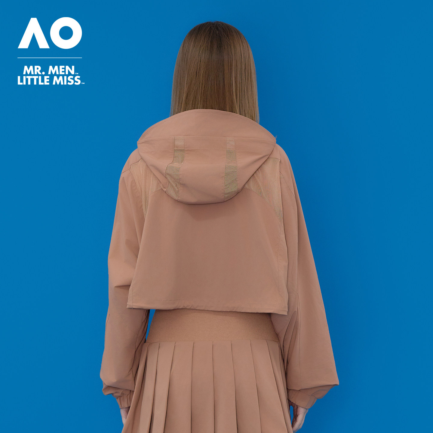 AO澳网MMLM联名26年新款短款风衣运动茄克外套休闲女网球训练服,淘宝优惠券,粉丝福利购,淘宝优惠卷