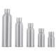 Ready stock Cosmetic toner aluminum bottle with natural color aluminum cover Convenient travel refill bottle Hydrosol bottle Xumin packaging material