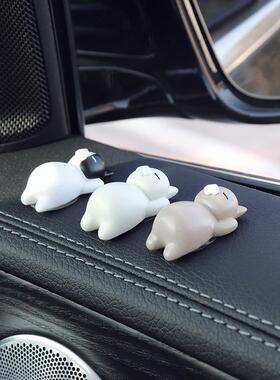 汽车内装饰品用品大全可爱车载女人时尚摆件车里摆放的个性创意女